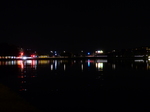FZ032368 Cars and busses reflected in lake.jpg
